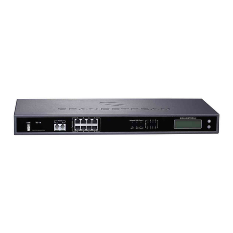 Grandstream Networks UCM6208 User manual