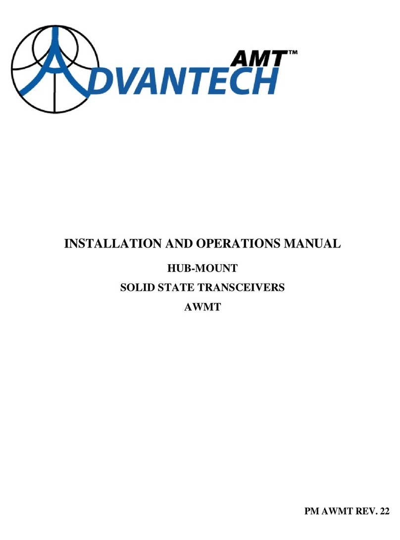 Advantech AWMT Installation and operation manual