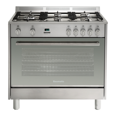 Baumatic BAF90EG User manual