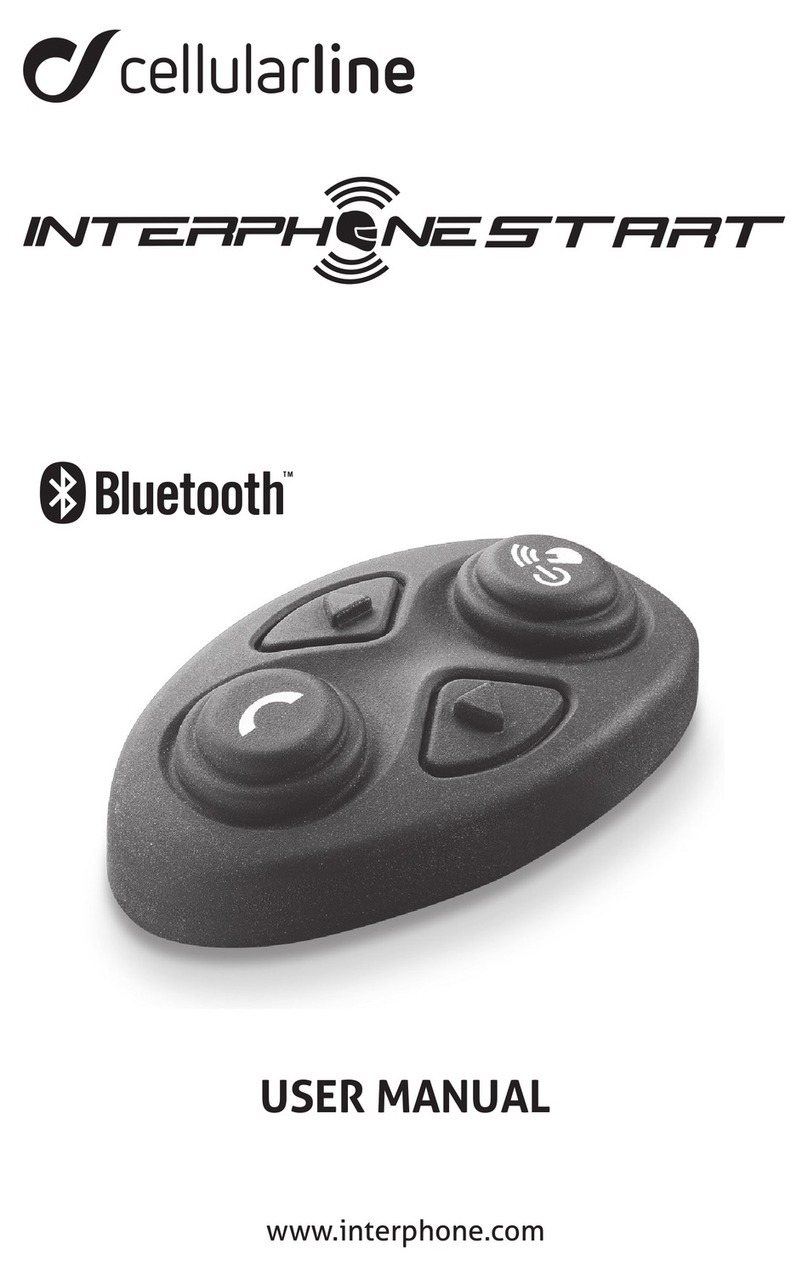 INTERPHONE START BTSTART User manual