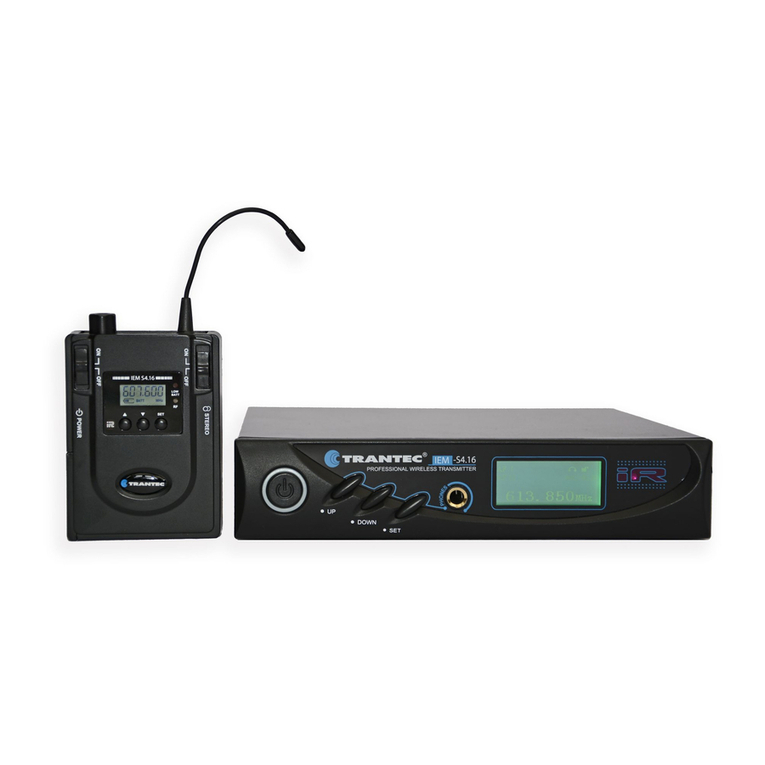 Trantec IEM S4.16 User manual