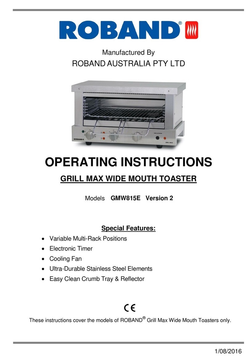 ROBAND GMW815E operating instructions