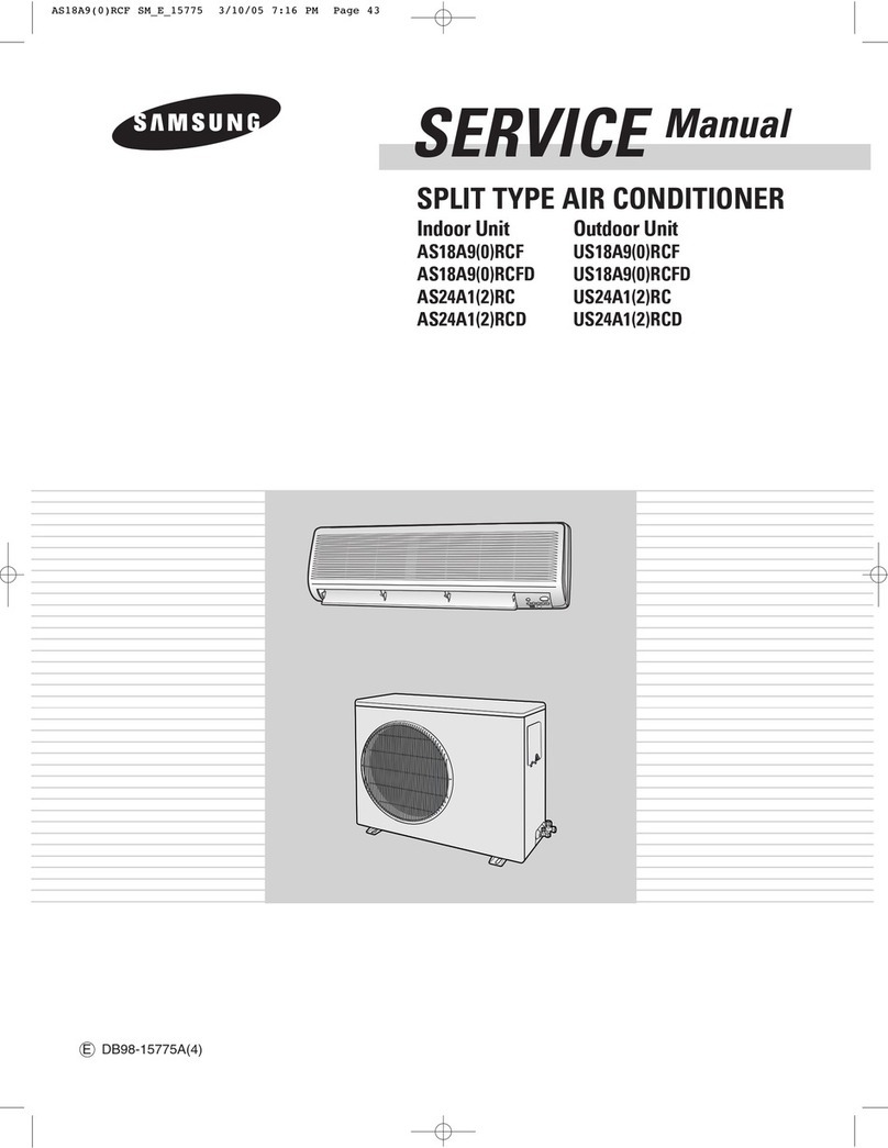 Samsung AS18A0RCF User manual