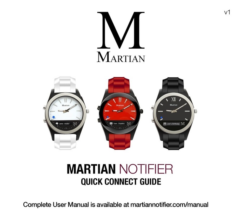 Martian Notifier Quick connect guide
