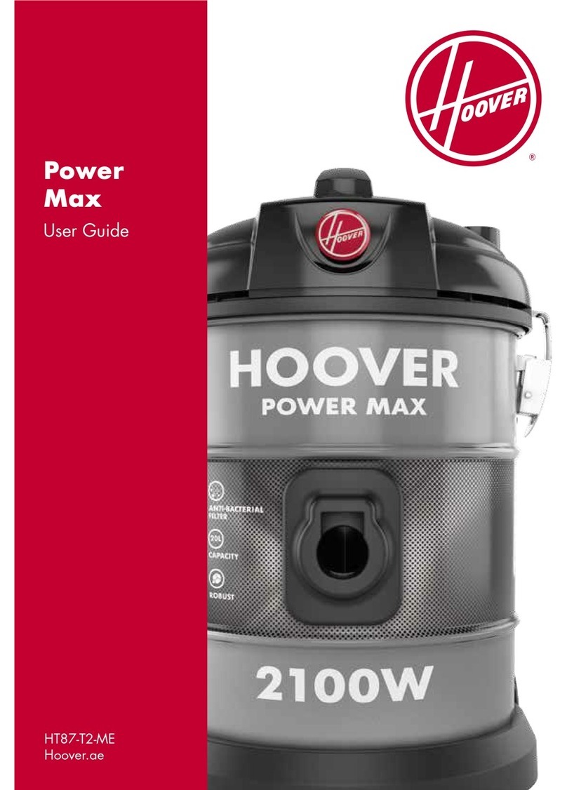 Hoover Power Max HT87-T2-ME User manual