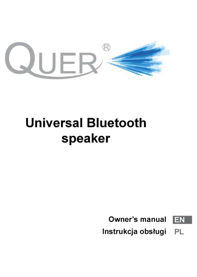 Quer kom0807b owner's manual