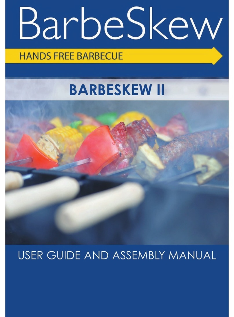 Barbeskew BARBESKEW II User guide and assembly manual