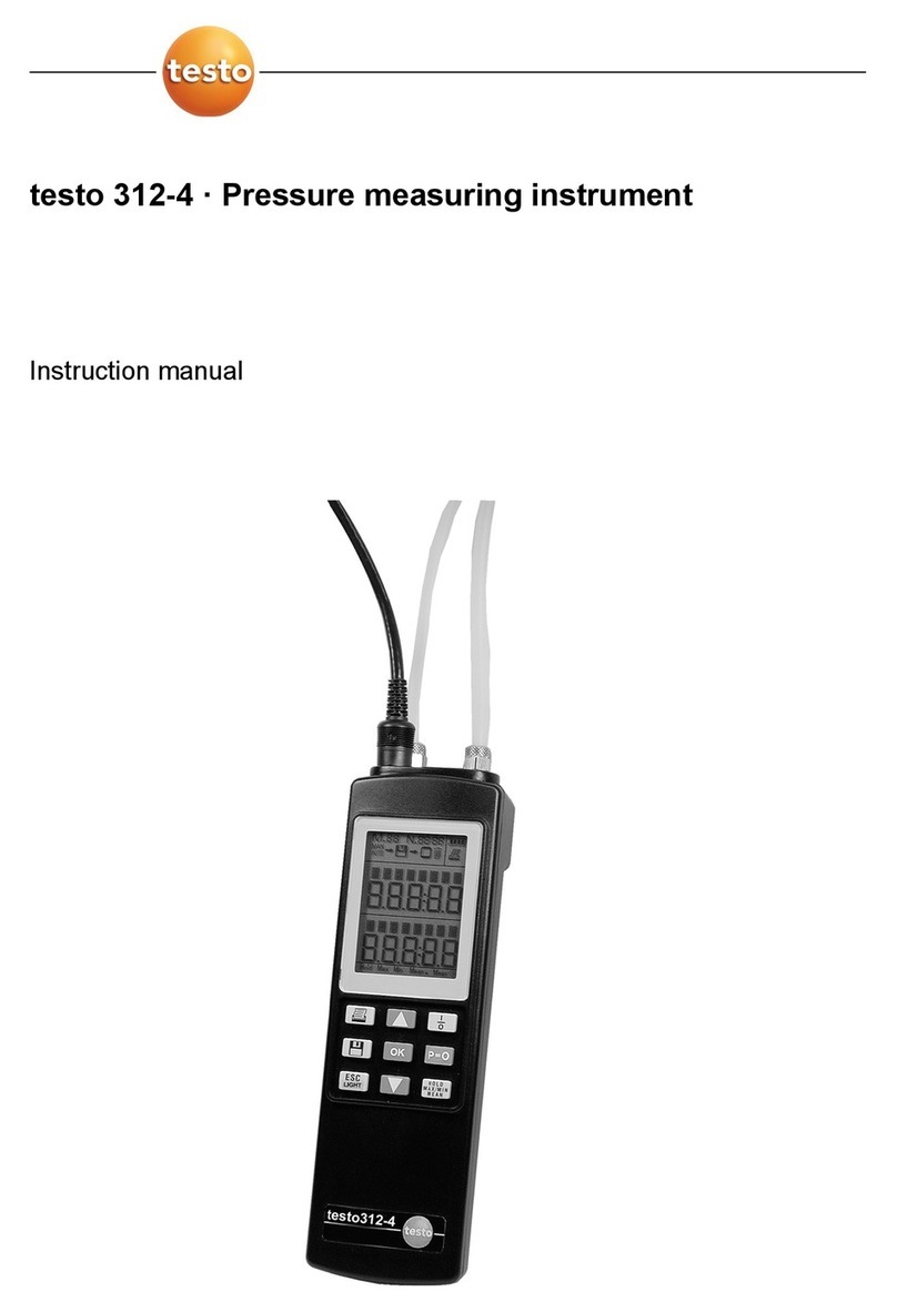 TESTO 312-4 User manual