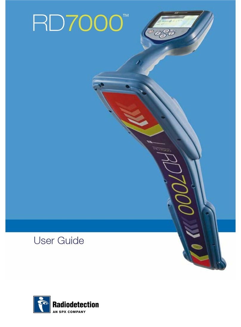 Radiodetection RD7000 user guide Radiodetection RD7000 user guide