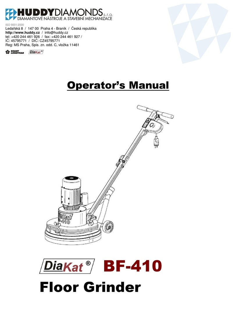 DIAKAT BF-410 Operator's manual