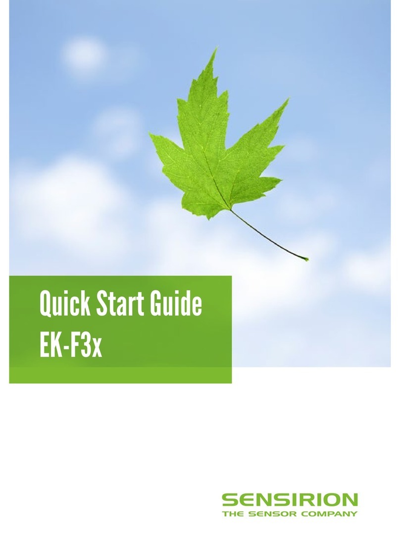 SENSIRION EK-F3 SERIES User manual