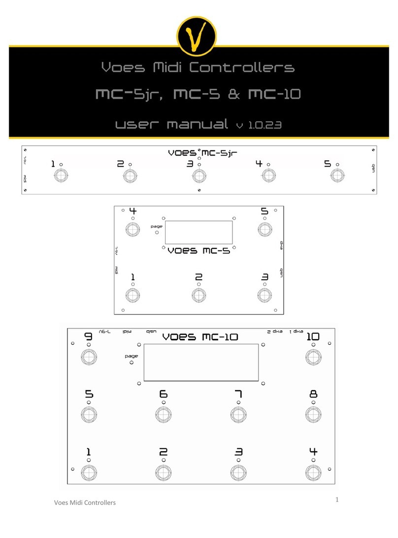 Voes mc-5jr User manual