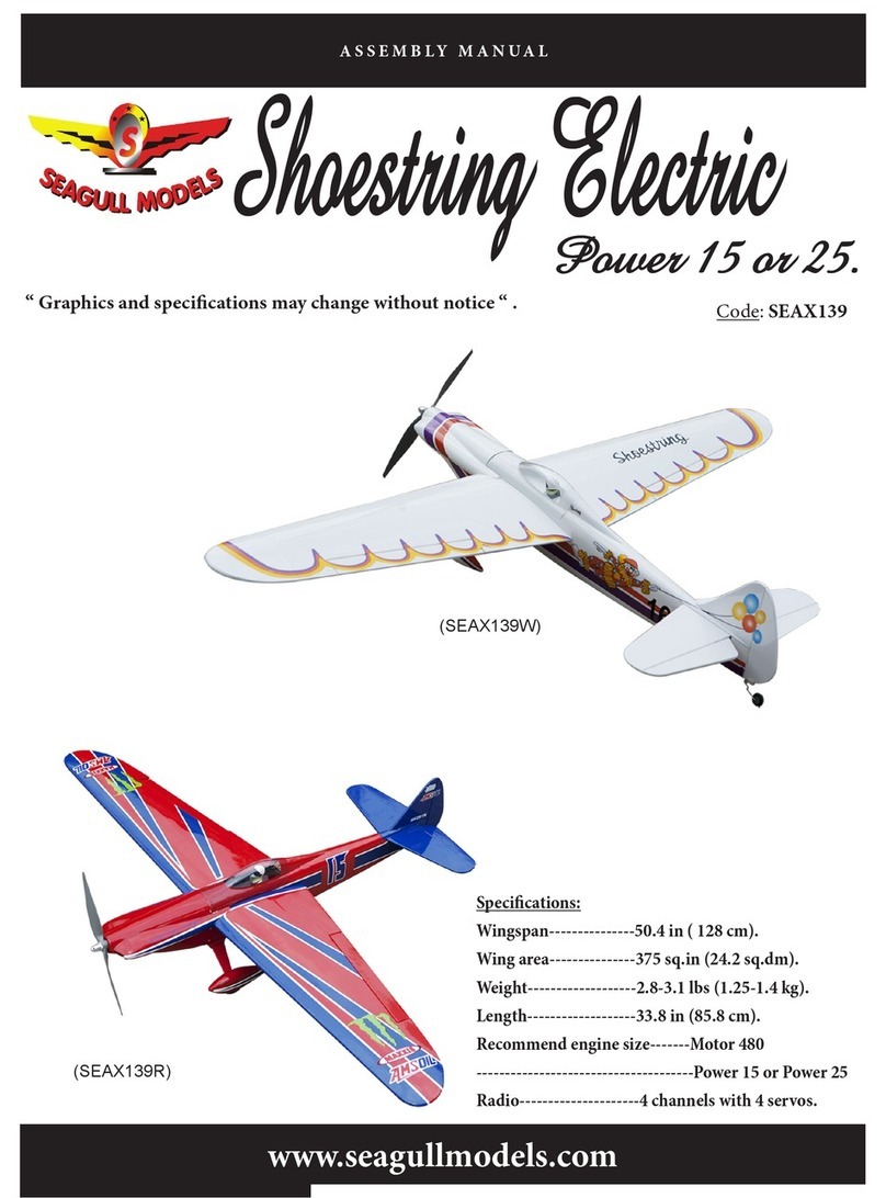 Seagull Models SEAX139 User manual Seagull Models SEAX139 User manual