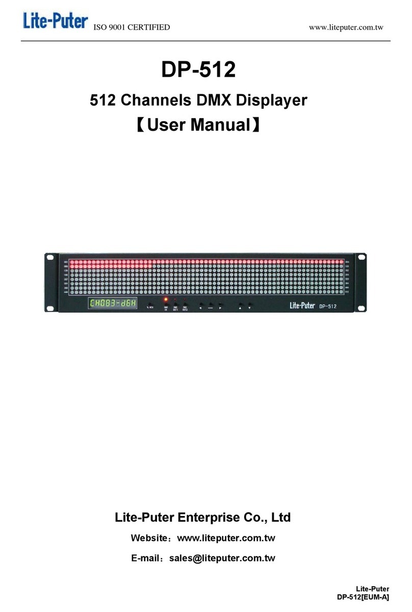 Lite-Puter DP-512 user manual