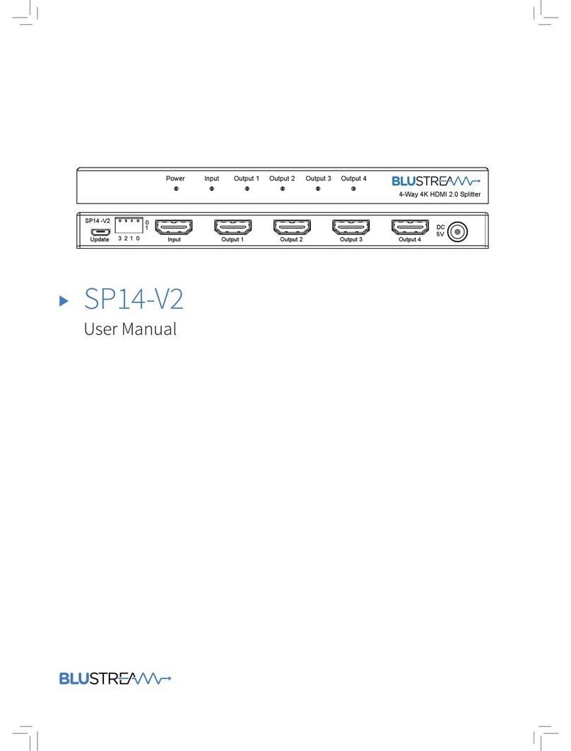 Blu Stream SP14-V2 User manual