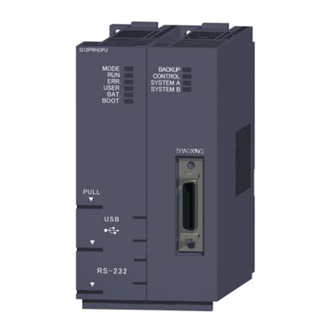 Mitsubishi Q12PRHCPU User manual