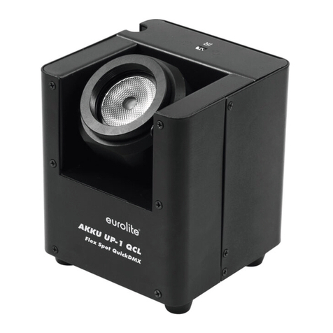 EuroLite AKKU UP-1 QCL User manual