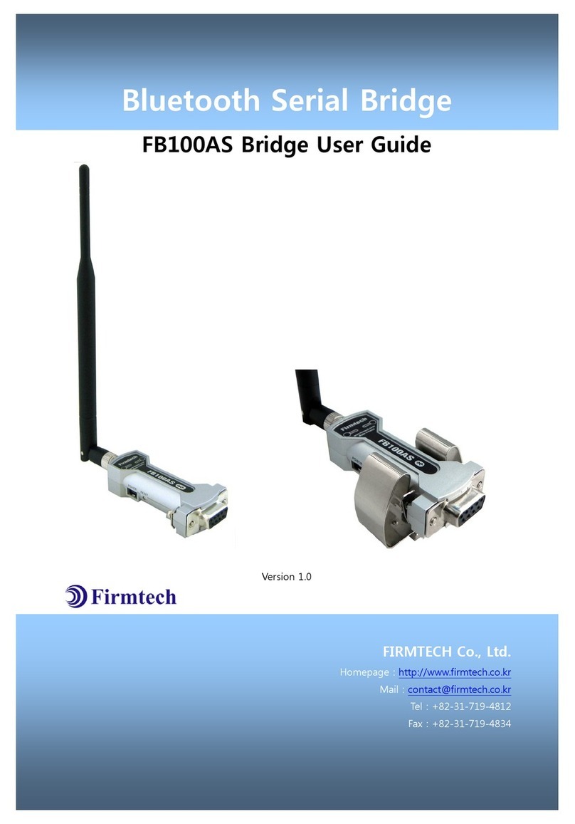 Firmtech FB100AS user guide Firmtech FB100AS user guide