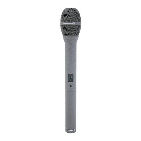Beyerdynamic MCE 58 User manual