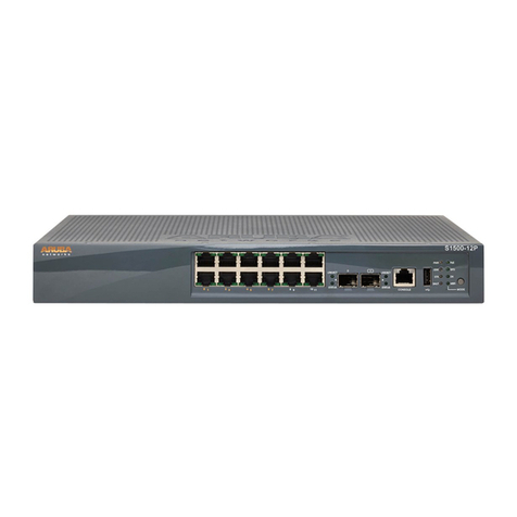 Aruba S1500 Series User manual