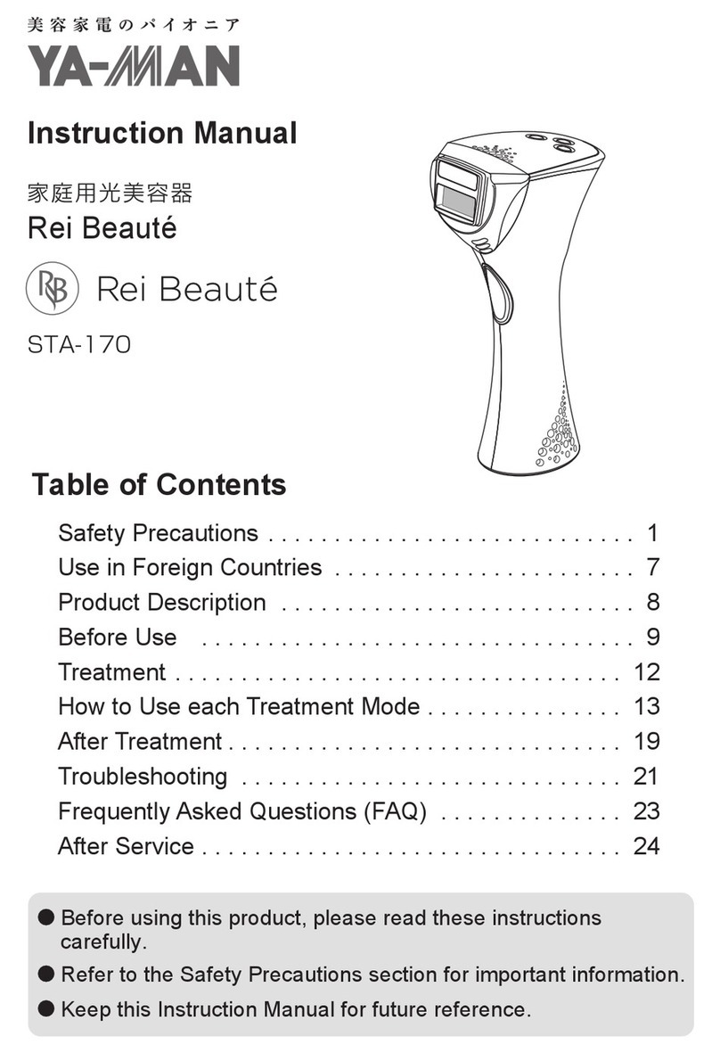 YAMAN STA-170 instruction manual