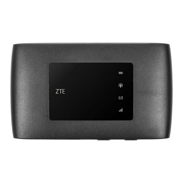 Zte MF920 User manual Zte MF920 User manual