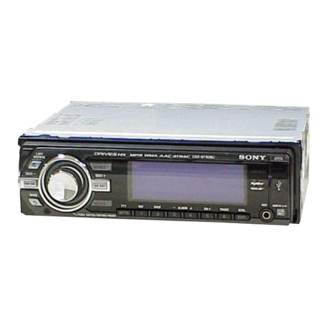 Sony CDX-GT828U User manual