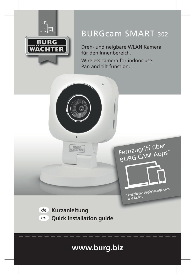 BURG WATCHER BURGcam SMART 302 Quick installation guide