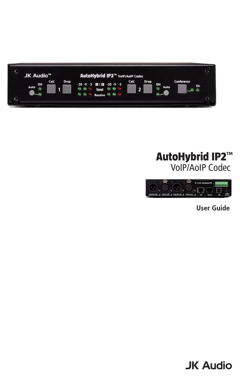 JK Audio AutoHybrid IP2 user guide