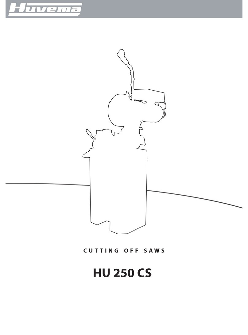 Huvema HU 250 CS manual