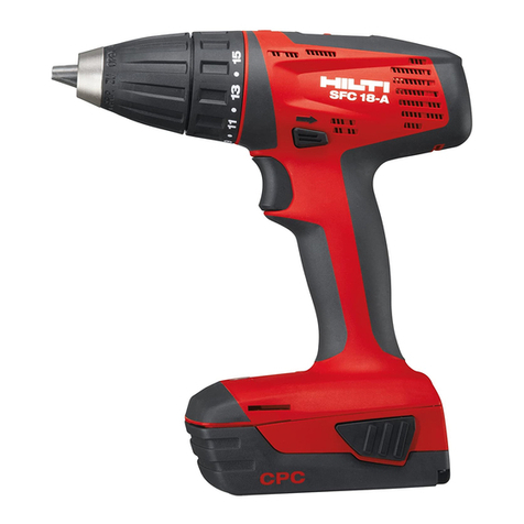 Hilti SFC 18-A User manual