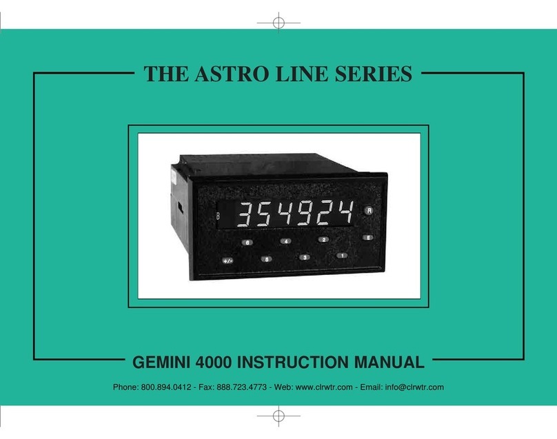 Gemini 4100 instruction manual