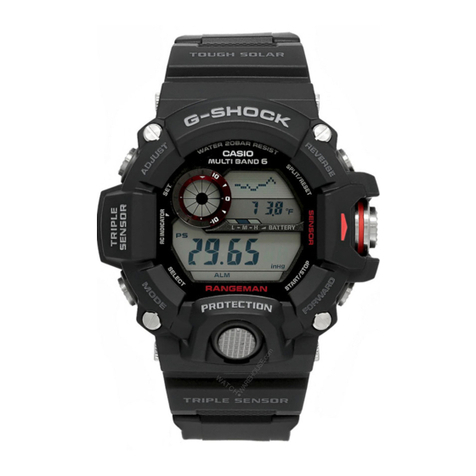 Casio GW-9400-1 Troubleshooting guide