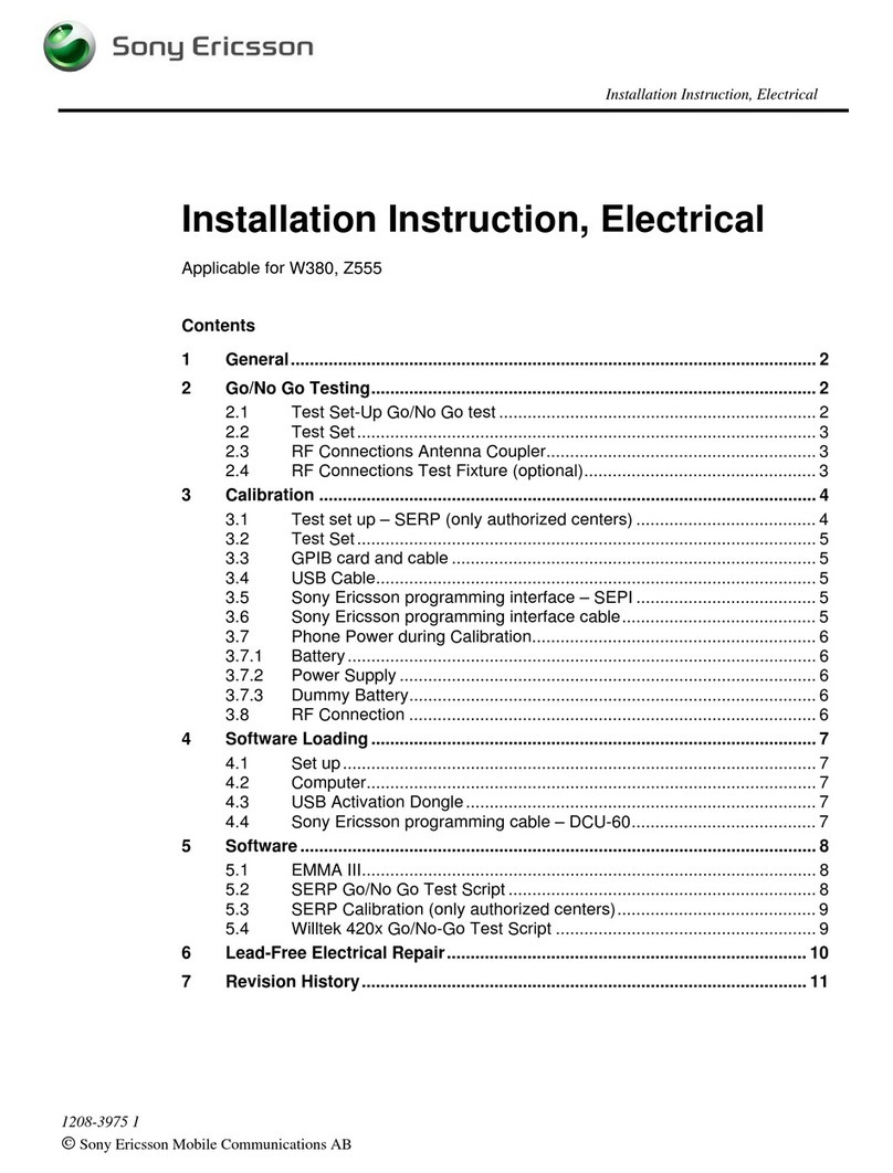 Sony Ericsson Z555 User manual
