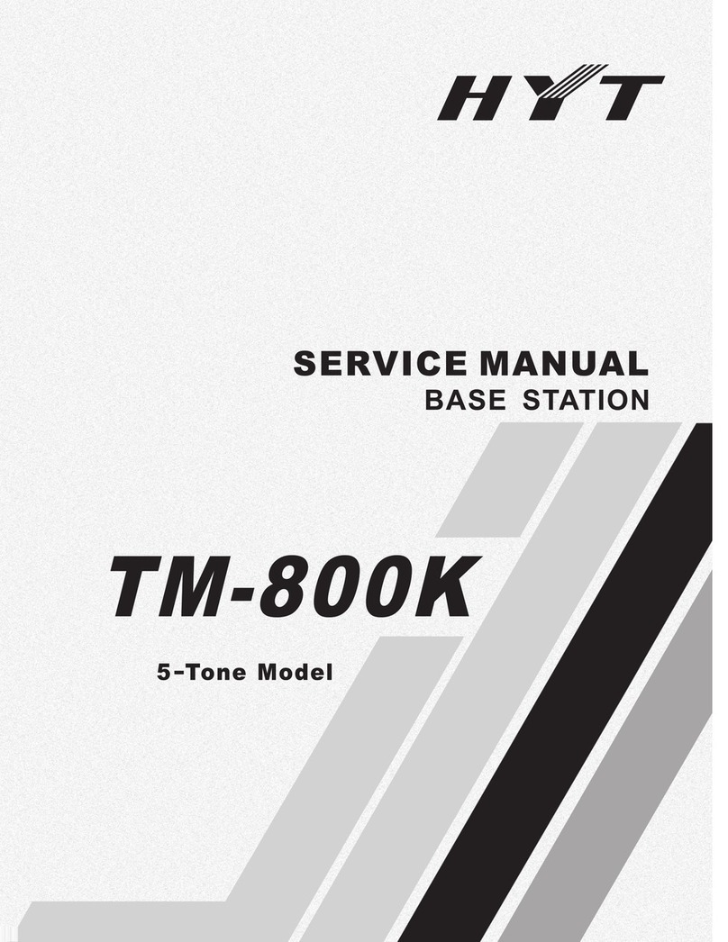 HYT TM-800K Service manual