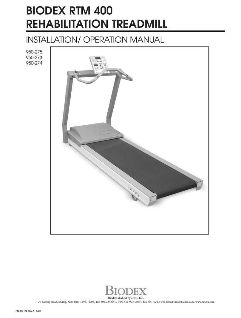 biodex 950-275 User manual