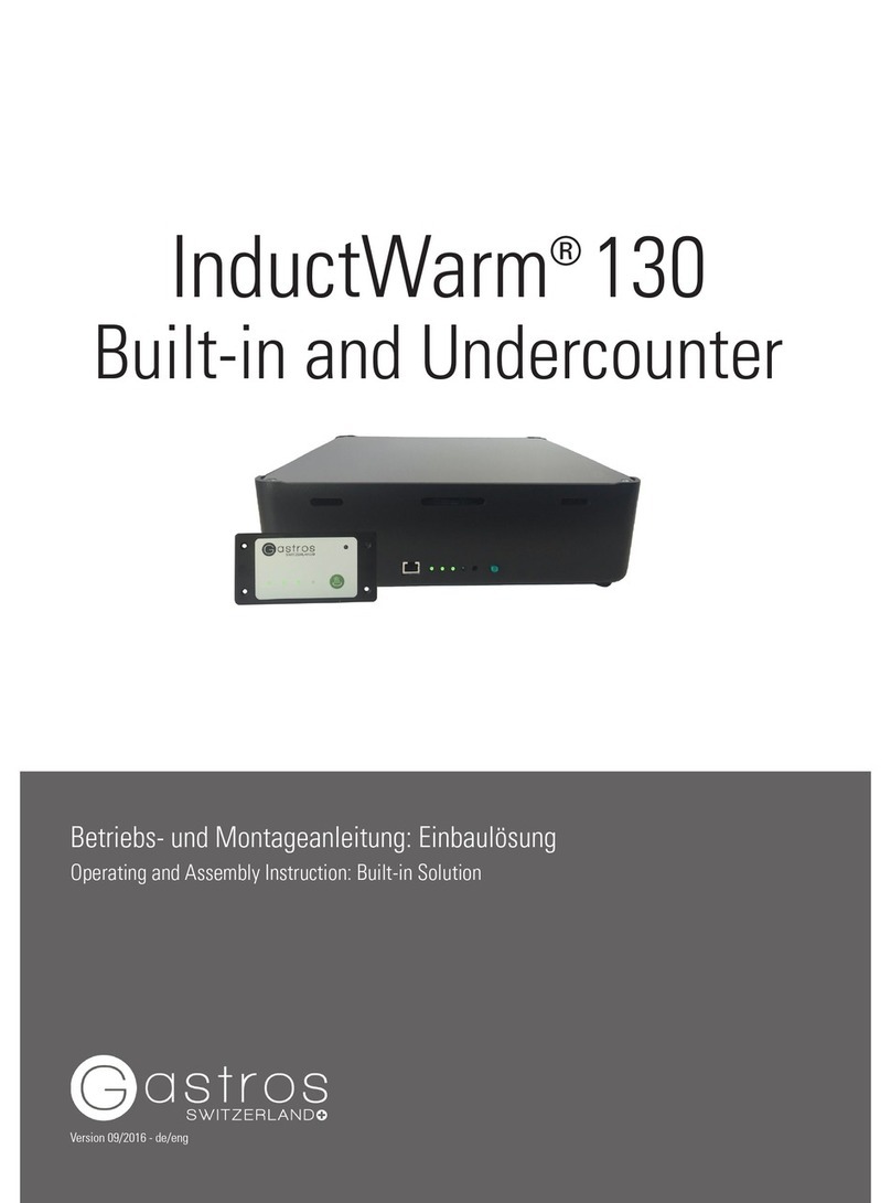 Gastros InductWarm 130 Product guide