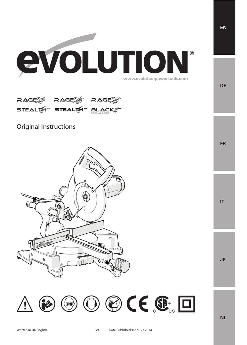 Evolution RAGE3-S User manual