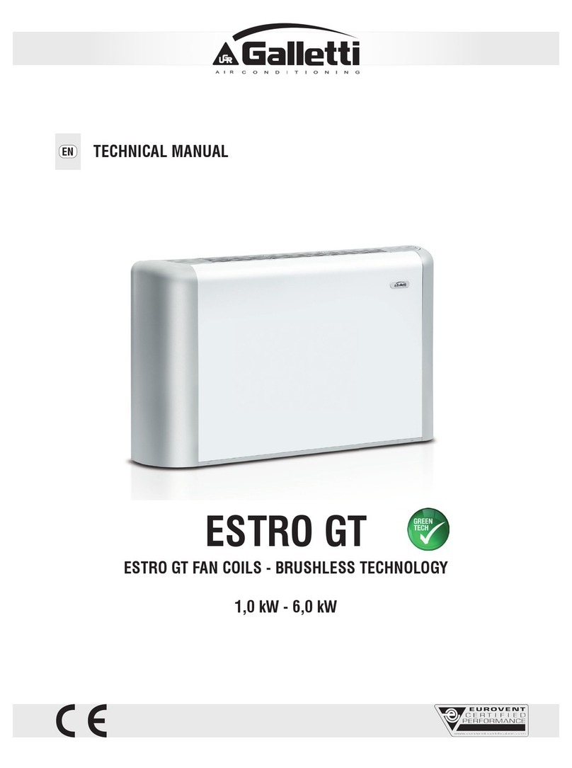 Galletti ESTRO GT 1 User manual