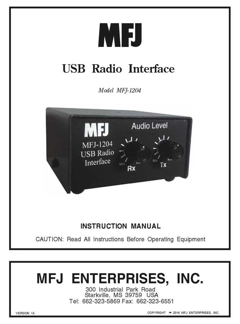 MFJ 1204 instruction manual