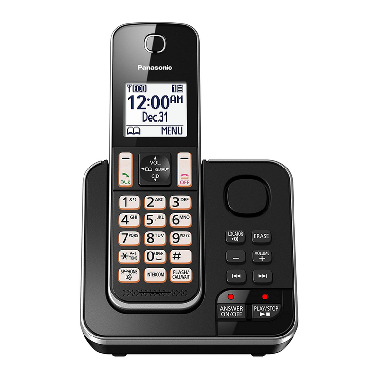 Panasonic KX-TGD390C operating instructions