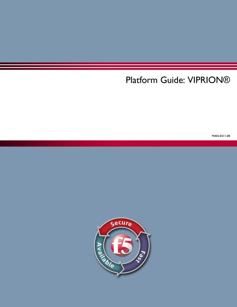 F5 Viprion Platform guide