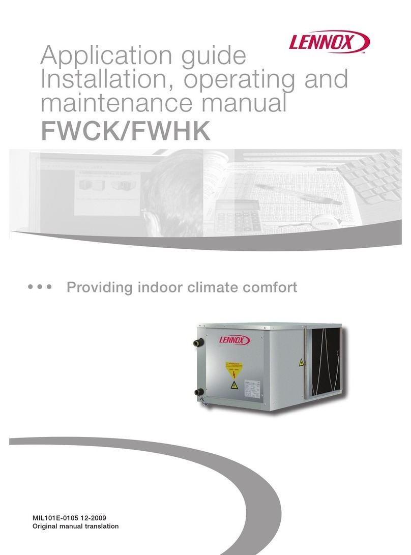Lennox FWCK Installation guide