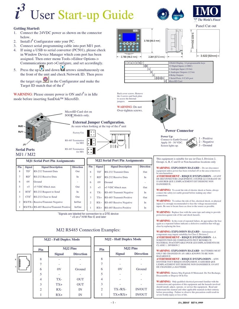 i-MO i3 User guide