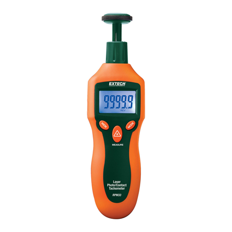 Extech Instruments RPM33 User manual