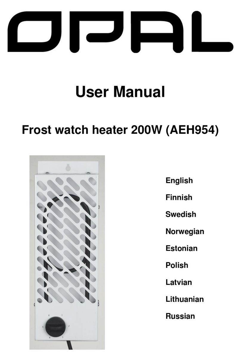 Opal AEH954 User manual