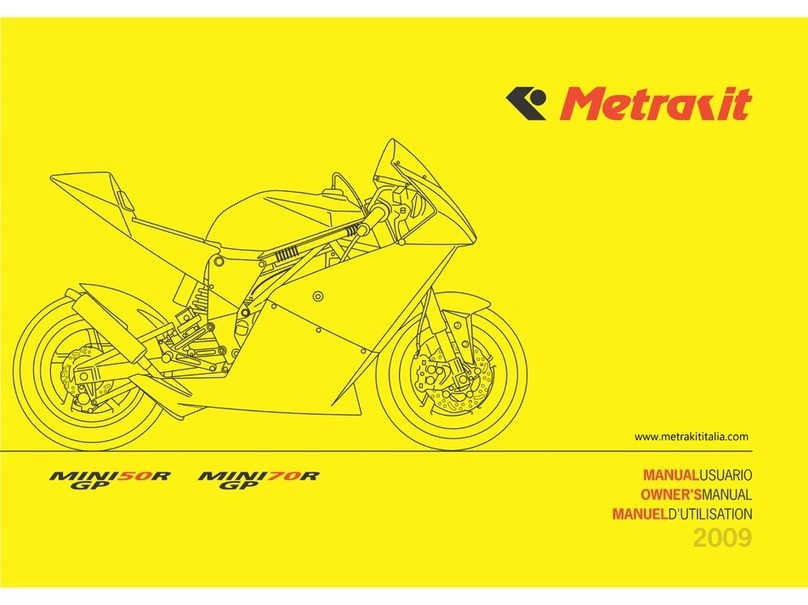 METRAKIT MINI50R GP 2009 owner's manual