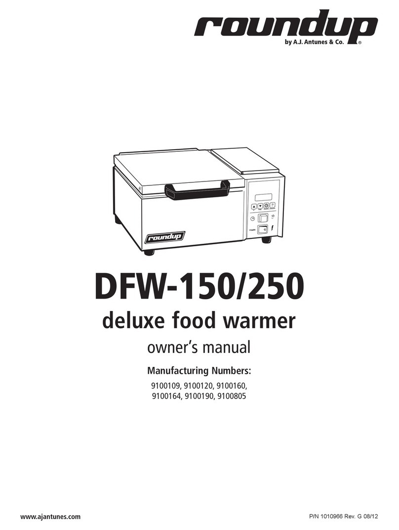 Roundup DFW-250 owner's manual