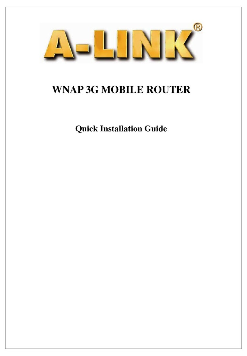 Alink WNAP 3G User manual
