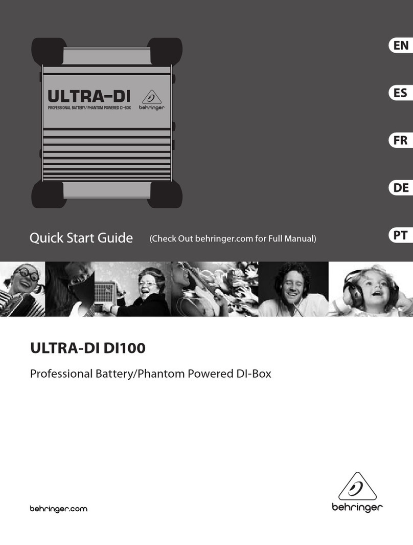 Ultra-di DI100 quick start guide